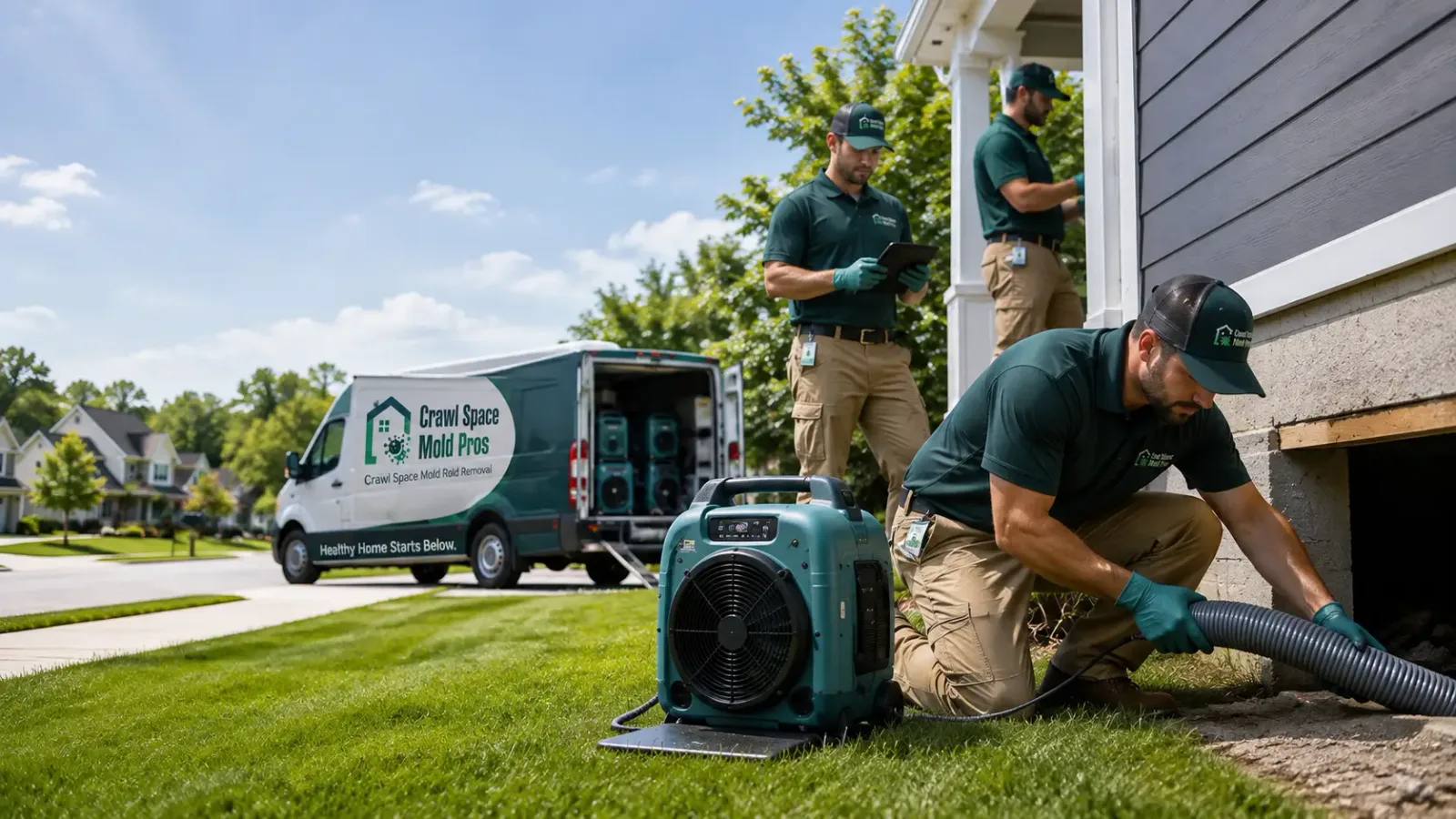 Crawl Space Mold Removal in Lenox, MA